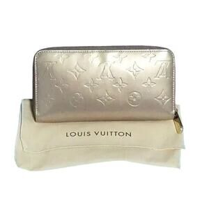 Louis Vuitton Zippy Wallet Round Vernis Long  Champagne Full Inclusion
